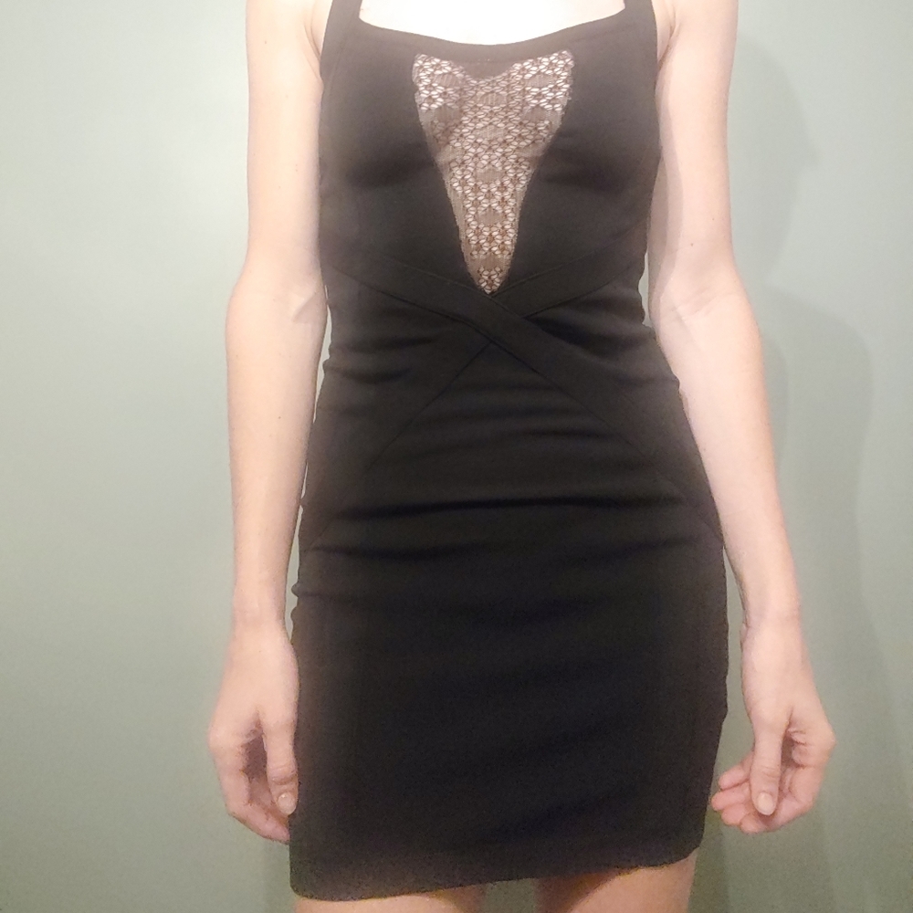 Bebe black dress